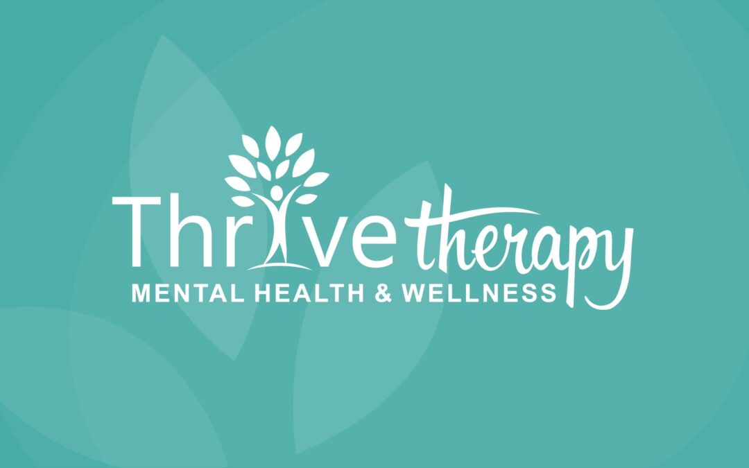 Thrive Therapy logo displayed to celebrate their website launch